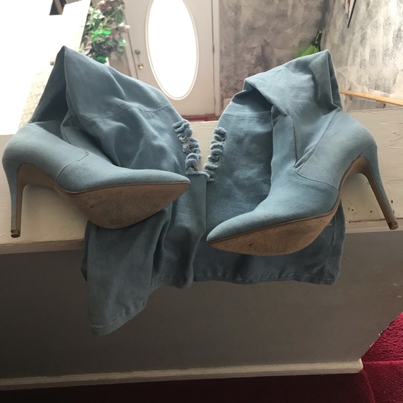 Blue gene tall high heel sexy boot - Picture 4 of 8